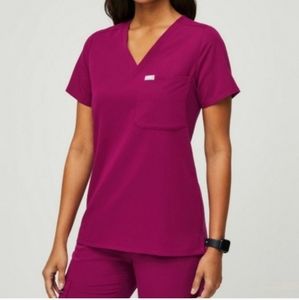 Figs Catarina size small dark magenta